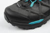 Aku Rocket Gore-tex buty trekkingowe damskie turystyczne za kostkę szare niebieskie