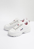 Fila Strada Low buty sportowe damskie sneakersy białe modne wygodne lekkie