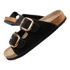 Lee Cooper buty laczki damskie klapki wsuwane czarne wygodne lekkie