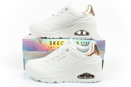 Buty damskie sportowe Skechers Uno [177520/WHT]