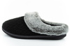 Kapcie damskie Skechers laczki [167225/BLK] ocieplane