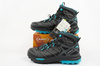 Aku Rocket Gore-tex buty trekkingowe damskie turystyczne za kostkę szare niebieskie