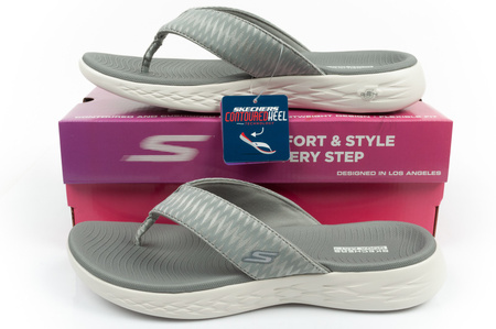 Klapki japonki Skechers [140701/GRY]