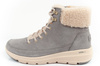 Buty zimowe damskie sportowe Skechers Glacial Ultra-Woodlands [16677/GRY]