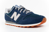 New Balance buty sportowe męskie sneakersy 373 granatowe skórzane