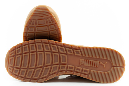 Puma ST Runner v4 Mid buty sportowe męskie sneakersy za kostkę brązowe