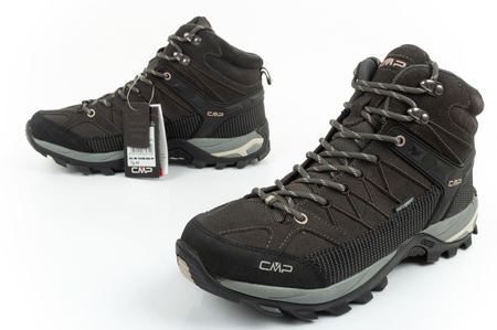 CMP Rigel buty męskie trekkingowe trwałe wodoodporne czarne