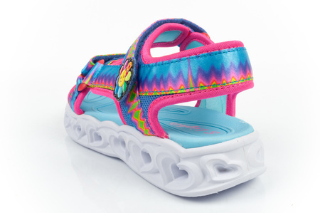 Buty sandały Skechers [302675L/MLT] LED