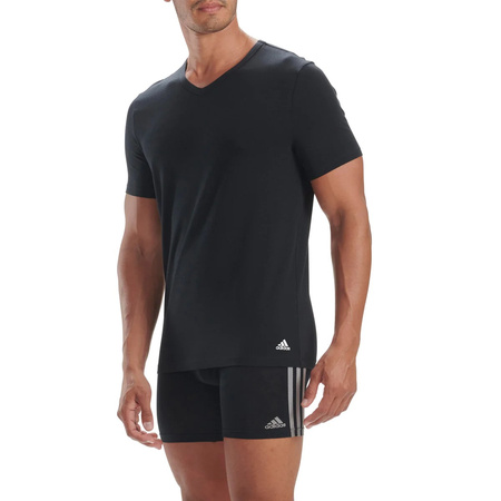 Podkoszulka t-shirt  Adidas Basic V-neck 2PAK
