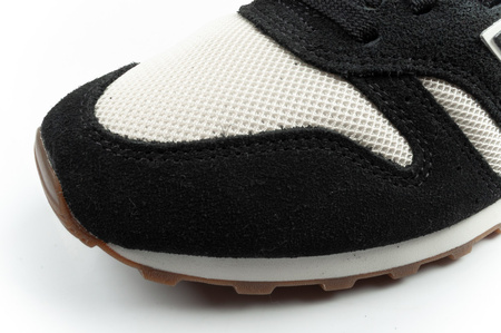 New Balance 373 buty sportowe męskie sneakersy modne czarne skórzane