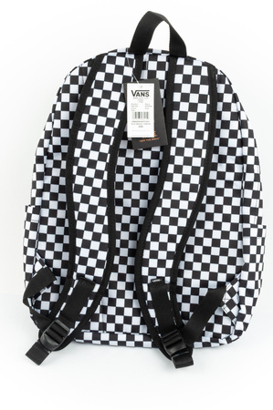 Vans Old Skool Check plecak szkolny sportowy klasyczny miejski 22L czarno-biały