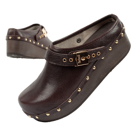 Buty klapki drewniaki Scholl Sophia [F310461019] chodaki