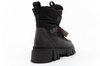 Lee Cooper buty zimowe damskie czarne ocieplane botki na zamek