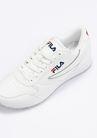 Fila Orbit Low buty sportowe damskie sneakersy modne wygodne lekkie białe szare