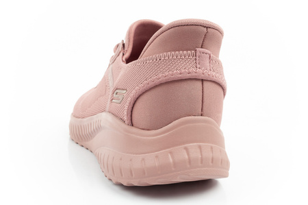 Skechers Bobs Squad-Chaos buty sportowe damskie wygodne SLIP-INS różowe
