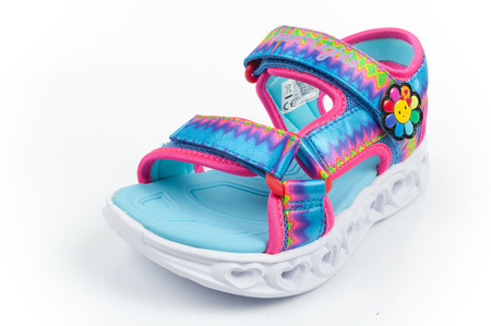 Buty sandały Skechers [302675L/MLT] LED