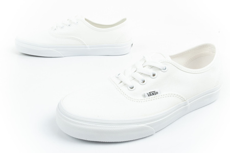 Vans Authentic buty sportowe damskie trampki tkanina modne białe