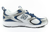 New Balance 408 buty sportowe męskie sneakersy modne wygodne białe srebrne