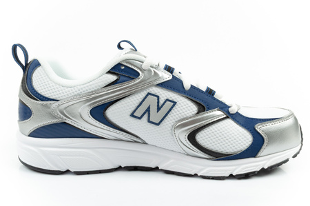 New Balance 408 buty sportowe męskie sneakersy modne wygodne białe srebrne