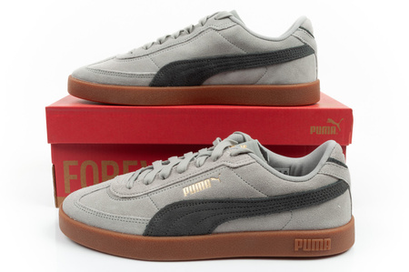 Buty sportowe męskie Puma Club II Era sneakersy skórzane szare